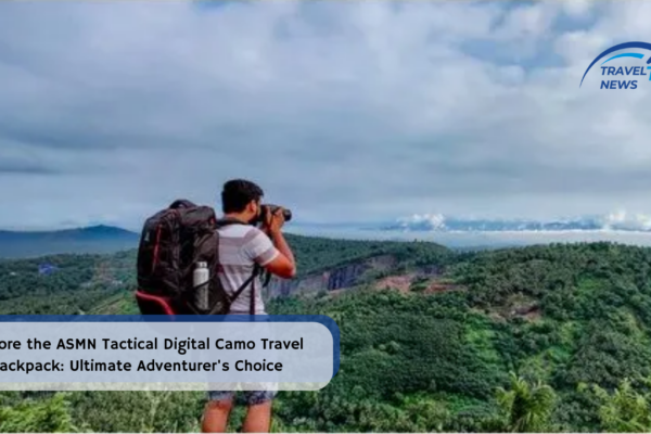 Explore the ASMN Tactical Digital Camo Travel Backpack: Ultimate Adventurer's Choice
