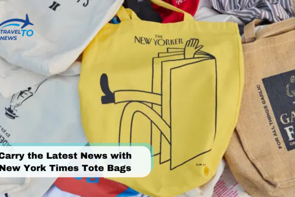 New York Times Tote Bag