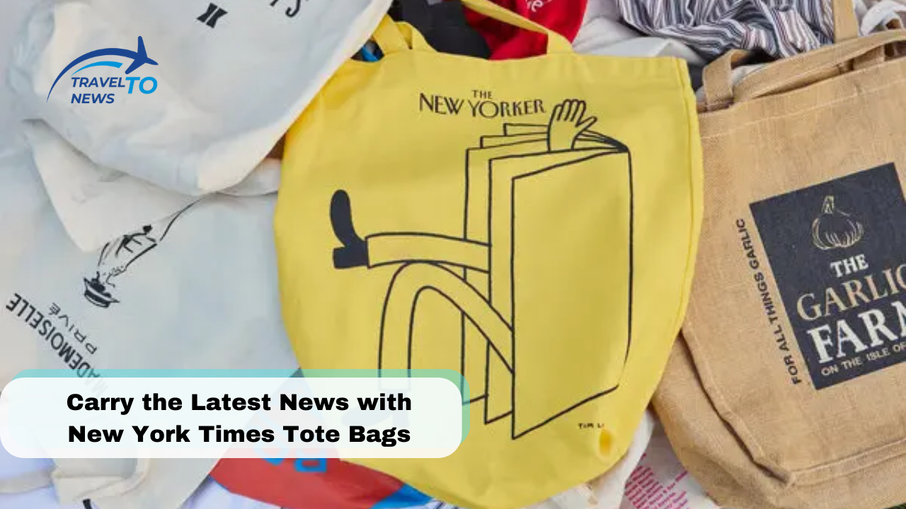 New York Times Tote Bag